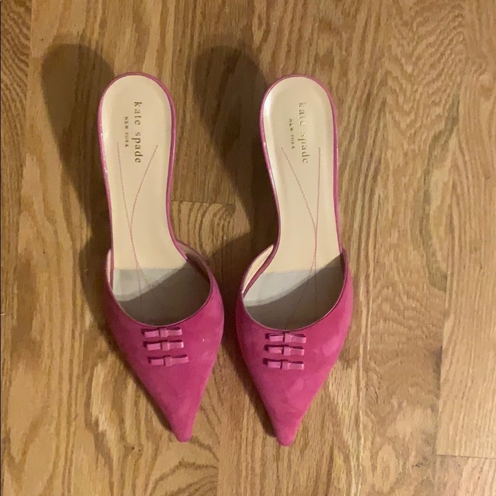 PINK KATE SPADE HEELS